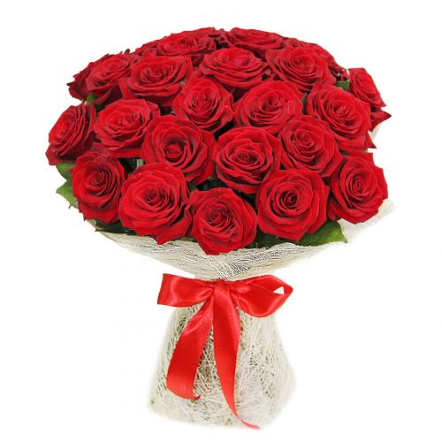 Букет 25 красных роз - купить с доставкой по Иланскому